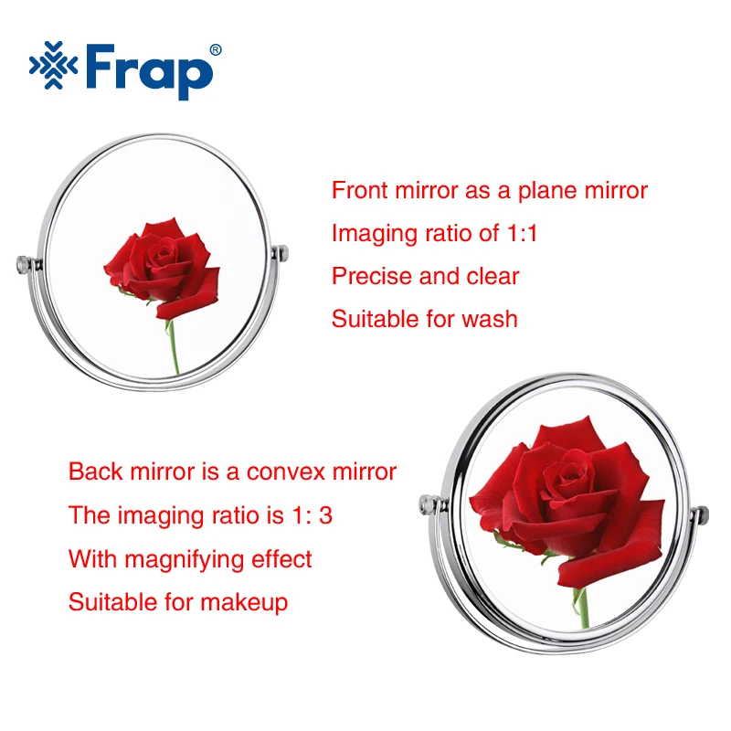 Frap 1 комплект " настенный винтажный античный профессиональное дамское зеркало для ванной круглое зеркало для макияжа Espelho Y6108-4