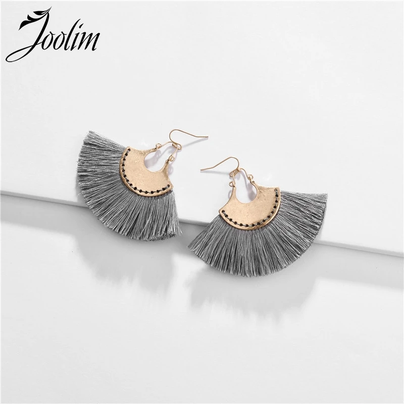 

Joolim Antique Gold Tassel Drop Earring Dangle Earring