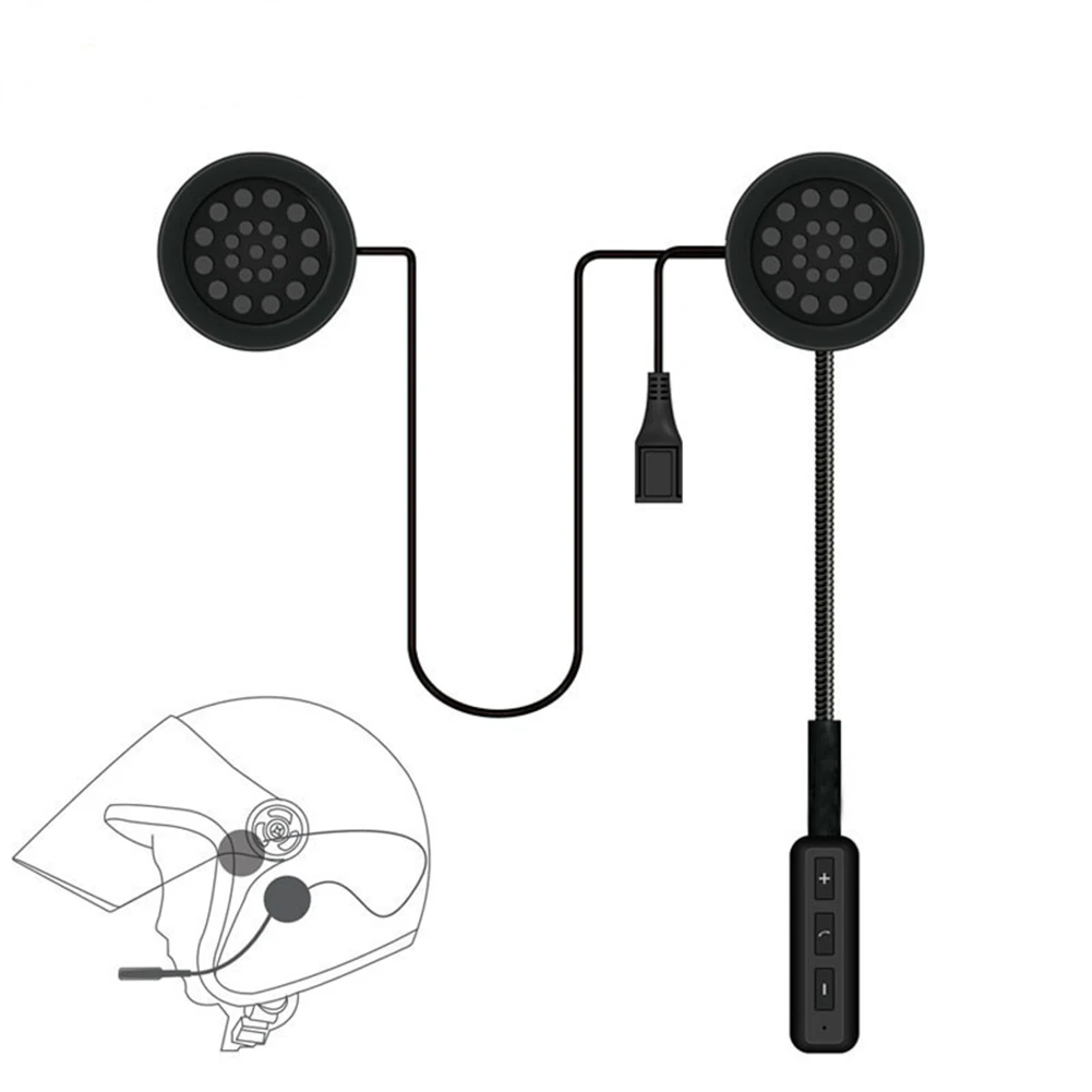 Мотор беспроводной шлем bluetooth гарнитура мотоциклетный наушники Наушники Громкая