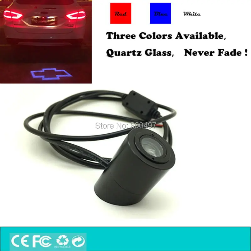 

Car LED Tail Logo Light Rear Anti-Collision Signal Warning Lamp for Chevrolet Cruze Spark Sonic Malibu Volt Camaro Silverroad