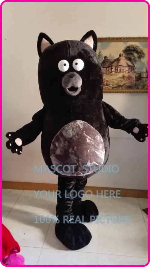 Mascotte The Cat Mascot Costume Custom Fancy Costume Tema Cosplay Kit Mascotte Anime Fancy Dress Costume Di Carnevale
