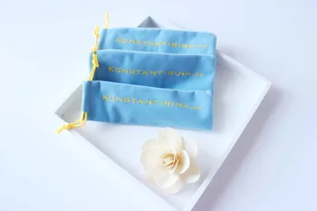 

wedding Velvet bag customized Logo Gift Bags Jewellry drawing Pouch any size