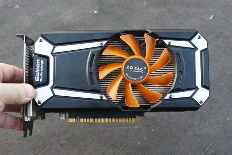 Видеокарта ZOTAC GeForce GTX750Ti 2GD5 Thunder PA / PB PC 128Bit GBDR5 графические карты GTX 750Ti 2 Гб Hdmi Dvi VGA