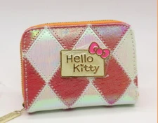 Новая Корейская версия Hello kitty розовая сумка женская сумка короткий галстук-бабочка кошелек на молнии - Цвет: 2