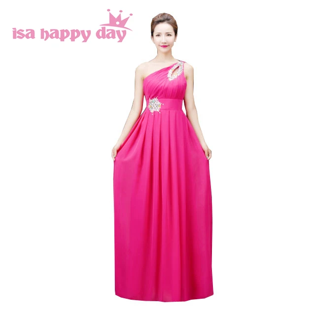 Hot Pink Bridesmaid Dresses