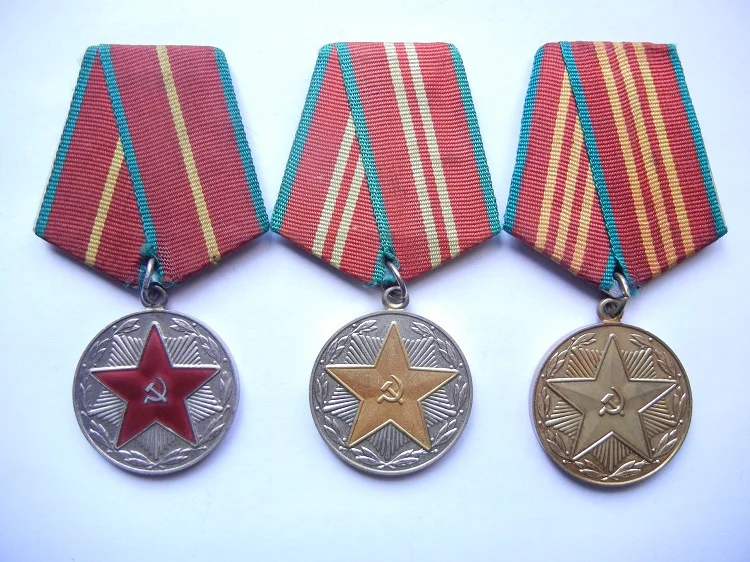 Аутентичная советская Юнион CCCP удовлетворительная служебная медаль ранг старый