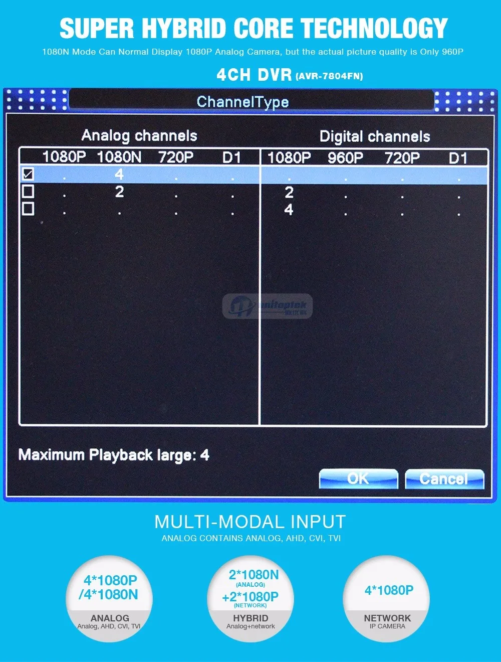 03 5 In 1 CCTV DVR