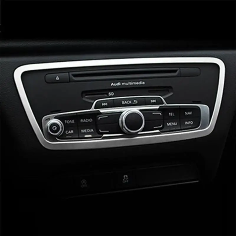 

Control System Gear Interior Durable Chromium Decorative Accessories Mouldings Protecter Trim 13 14 15 16 17 18 19 FOR Audi Q3