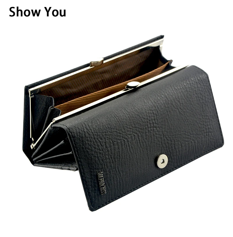 Fashion Women Cheap Leather Wallet Clutch Long Bolsas Femininas Dollar Price Wallet Women Coin Purse  Female Cellphone Bag
