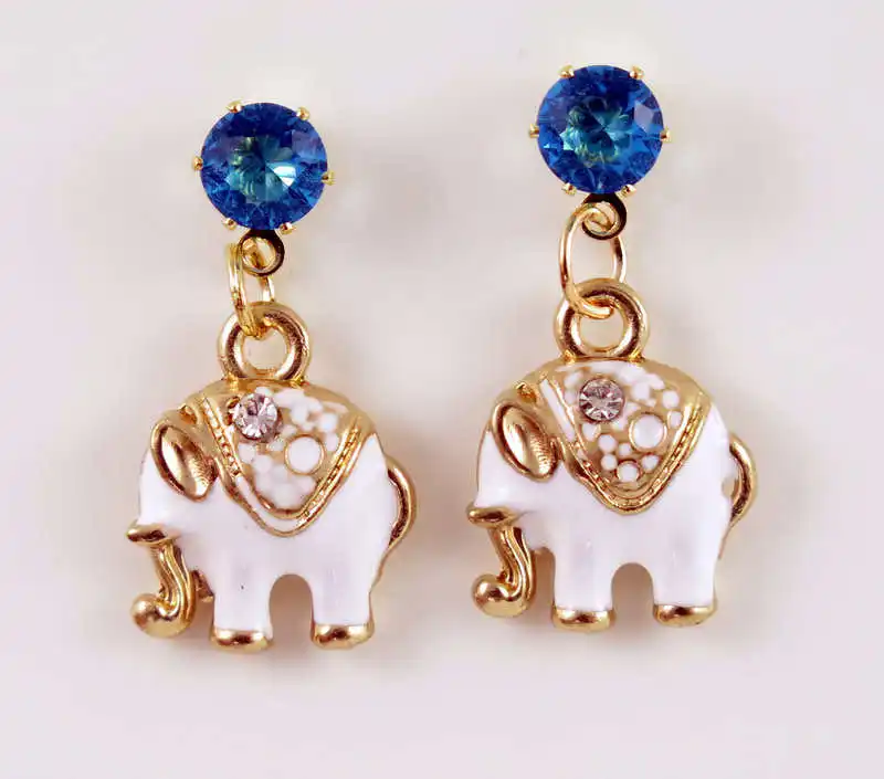 Женские серьги гвоздики в виде слона|ear earrings|elephant stud earringsearrings gift |