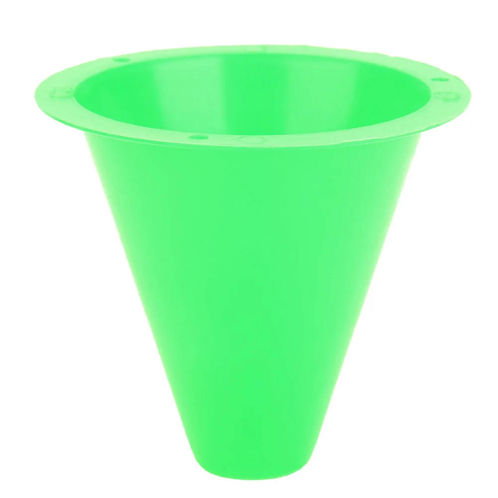 10Pcs Plastic Training Cones Sport Marking Cups Soccer Basketball Skate Marker Outdoor Activity Supplies