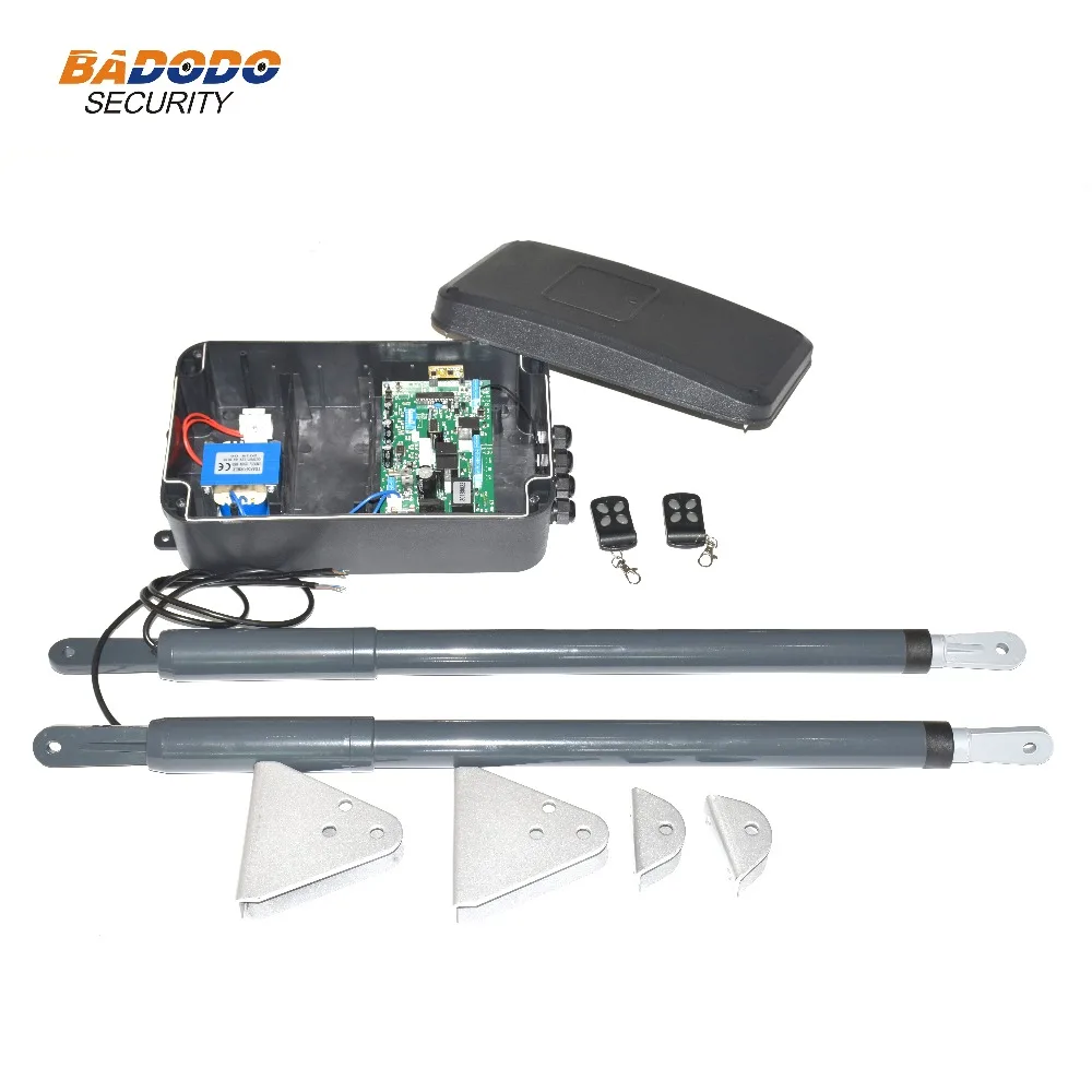 200KG waterproof automatic swing door gate Opener open Operator Motor drive closer kit with metal access controller GSM opener