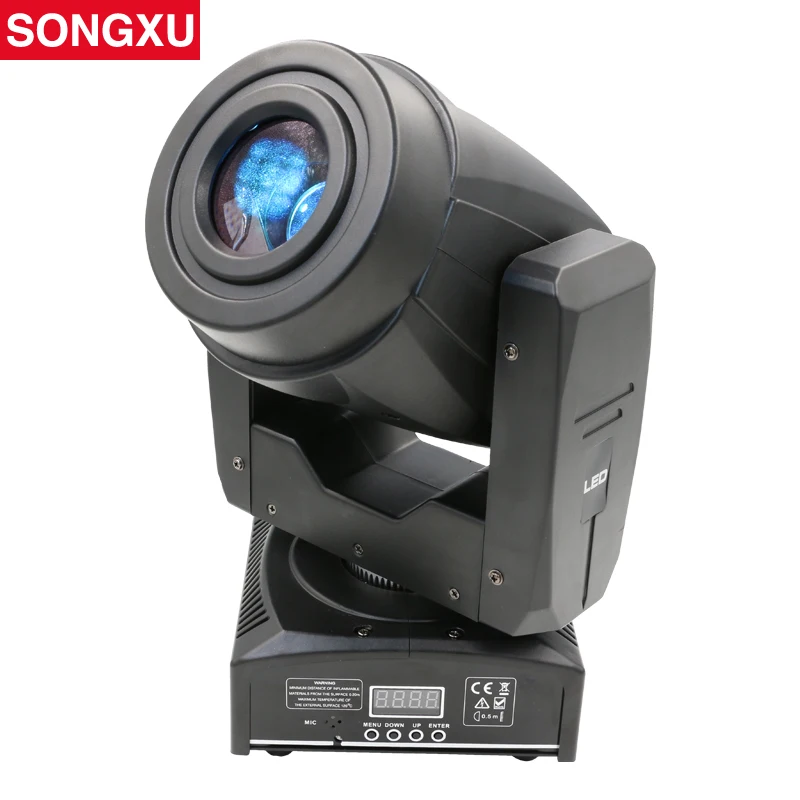 

60W Led Moving Head Light Spot Lyre Pattern Rotation Gobo 3 Face Prism DJ Stage Disco Light Nightclub Party Light/SX-MH60A