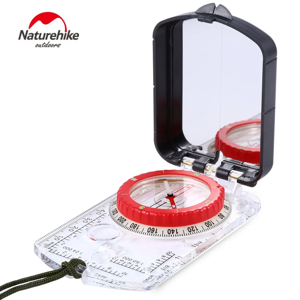 

Nature Hike Handed Luminous Compass Multifunctional double display Military Using Compass Outdoor camping hiking