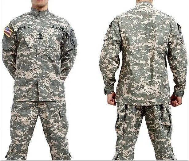 TACVASEN Men CS Paintball Suit Army Combat BDU Military Uniform Hunt