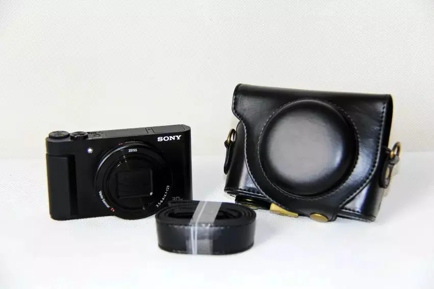 Кожаный чехол для цифровой камеры SONY Cyber-shot DSC-HX90V HX90 WX500