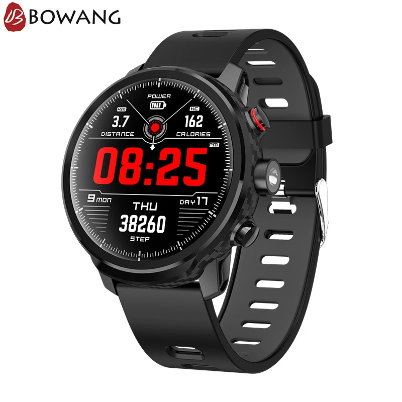 

2019 New Smart Watch IP68 Waterproof Men BOWANG Heart Rate Monitor Call Reminder Multiple Sports Mode Pedometer Android W28