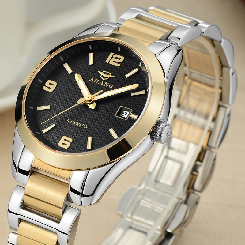 Classic Businessmen Statement Watches Simple Fashion Mechanical Self