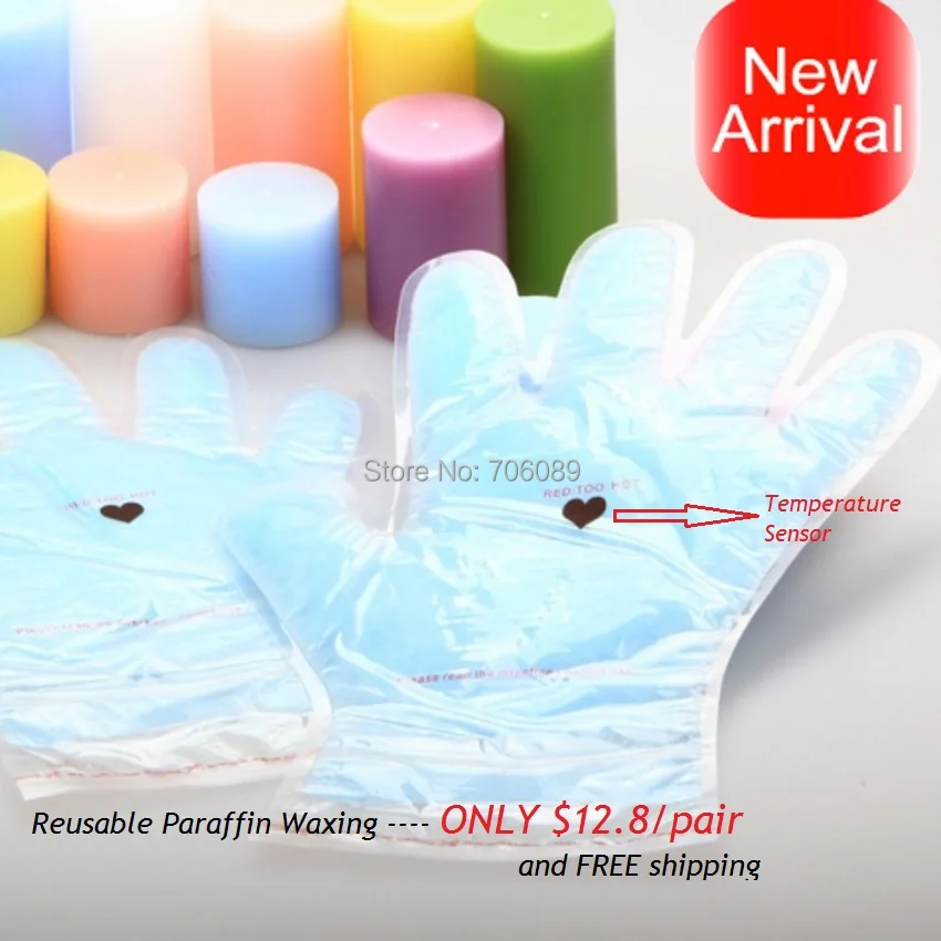 

New Arrival Reusable Hand Mask Waxing Treatment with Temperature Sensor Enjoy SPA A variety of colors random delivery
