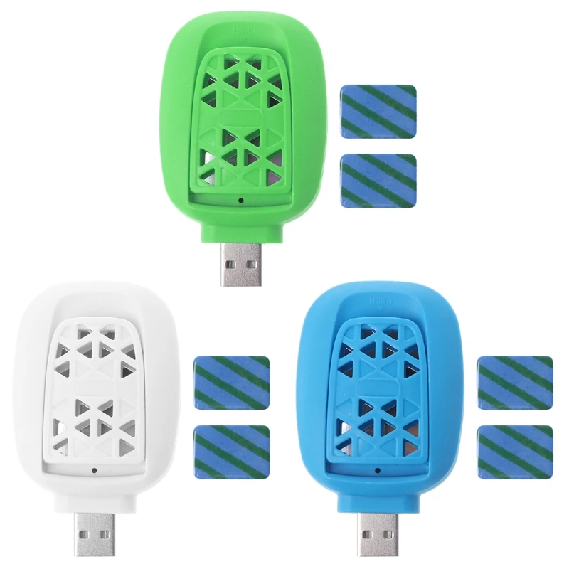 Портативный USB Электрический репеллент против комаров Пешие прогулки Открытый летний дом