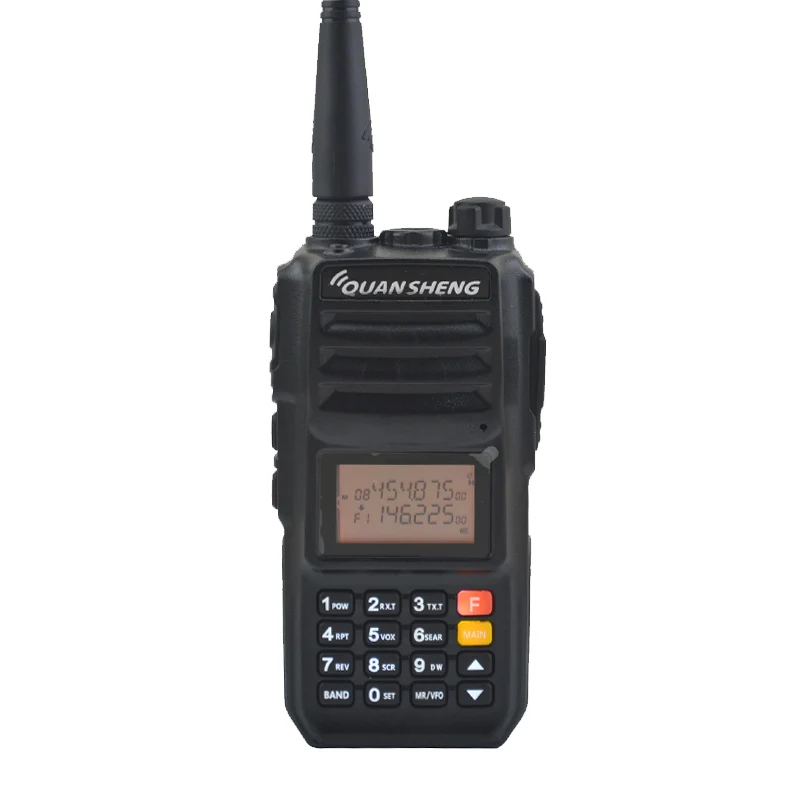 

Quansheng TG-UV2PLUS Dual band VHF 136-174MHz, UHF 400-470MHz 5Watt Output Power FM Portable two-way radio ham walkie talkie