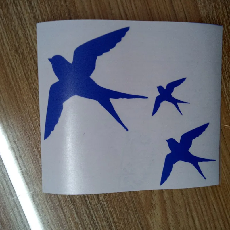 Swallow Bird Window Wall Animals Stickers Car Styling Greenhouse Caravan Vinyl Bumper Decals Art Decor Jdm - Image 2