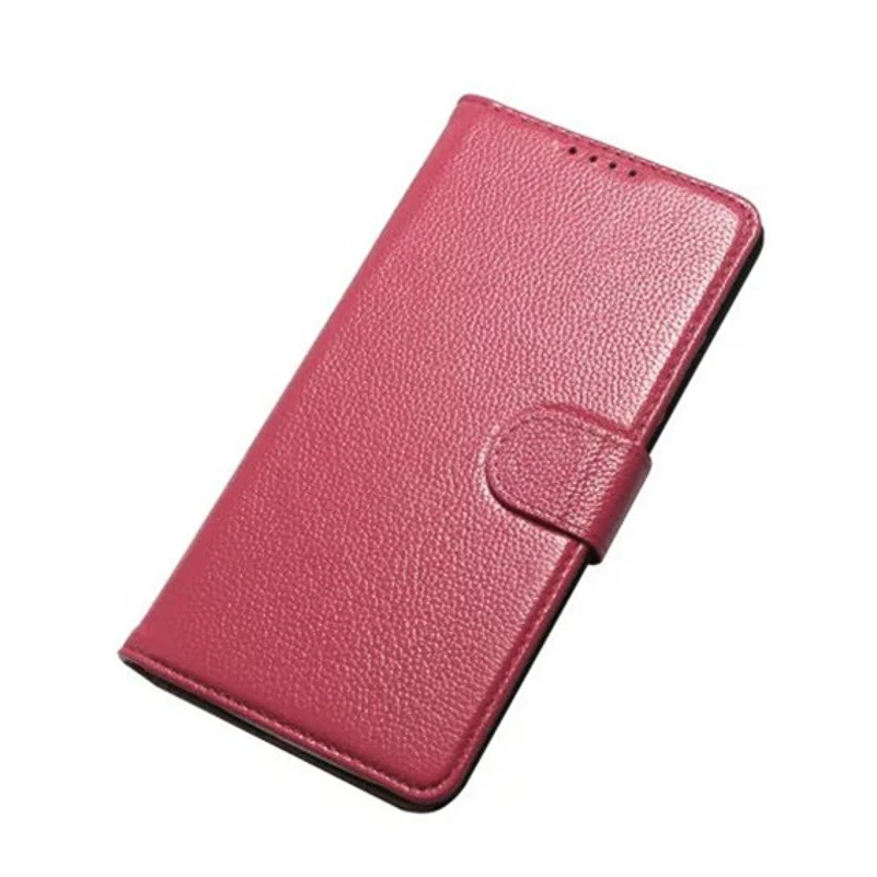 rose red For LG V10 Case Litchi Texture Cowskin Leather Flip Case Stand Card Slots Wallet Cover Free Shipping - Цвет: rose red