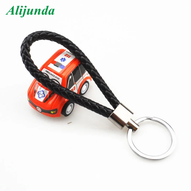 

Creative Hand-woven Leather Rope Keychain Men Women Car Keyring for Mercedes-Benz Cadillac XTS SRX ATS CTS/Renault Koleos