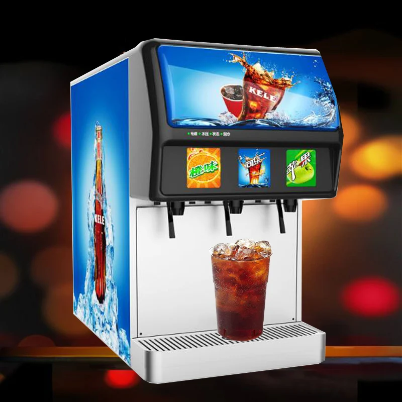 

3-Flavour import compressor cola making machine frozen carbonated beverage filling machine with