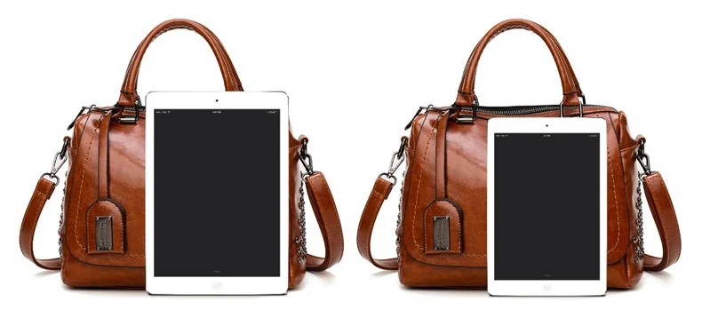 grande tronco tote do vintage senhoras crossbody