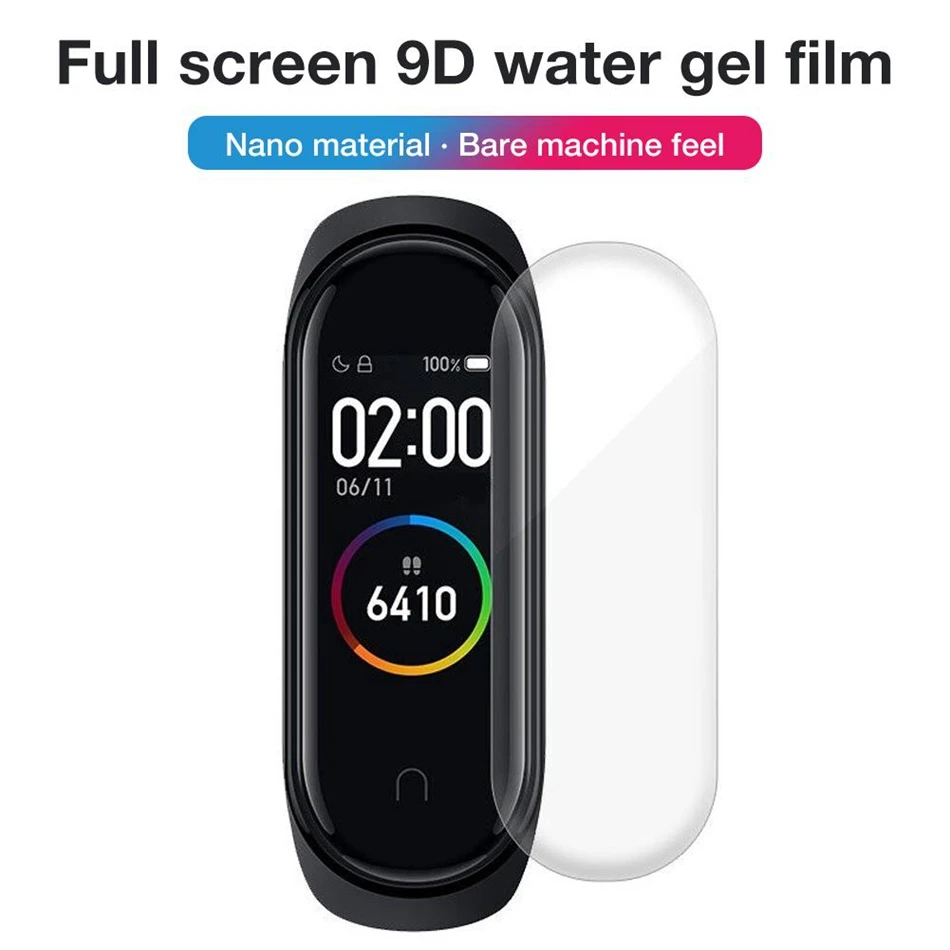 Защитная пленка для экрана Xiomi Mi Band 4 смарт браслета Xiaomi Защита MiBand не закаленное