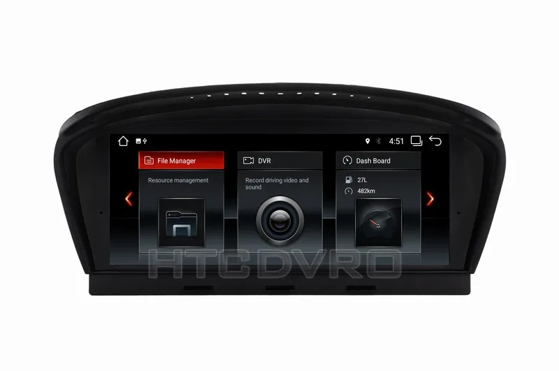 Excellent YMODVHT 8.8inch Quad Core Android 7.1 Car DVD Radio for BMW 3 Series E90(2009-2012)for BMW 5 Series E60(2005-2010)GPS Navigation 3