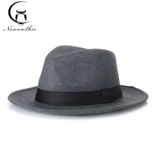 Весна и осень мужская новая шерстяная шляпа джентльменская шляпа мужская классическая шляпа Повседневная Уличная Спортивная Кепка