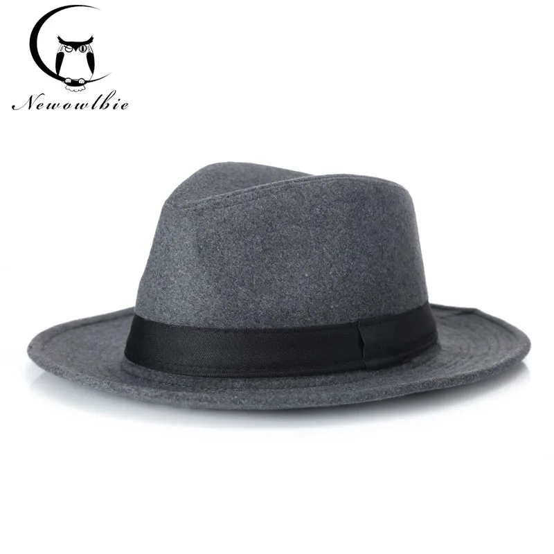 

2019 spring and autumn men's new wool hat gentleman hat men's classic hat casual outdoor sports cap