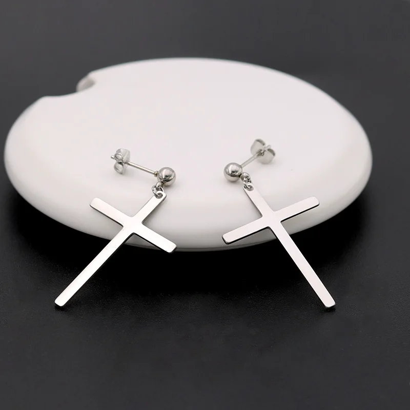 cross earrings