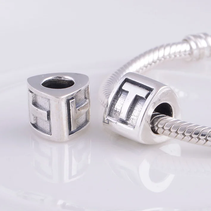 charm pandora lettre t charm pandora lettre t