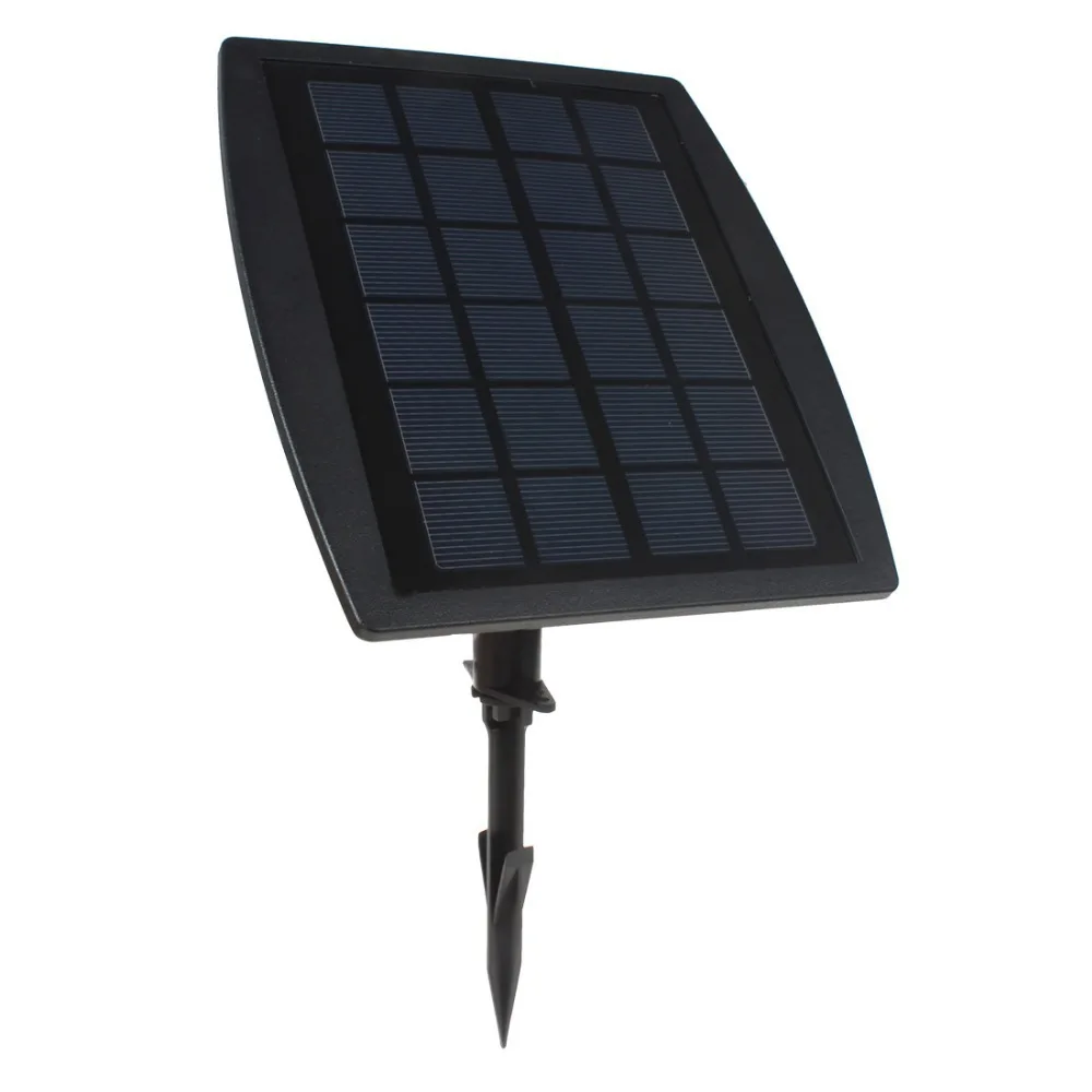 

High Quality 3 x 6 RGB Color LEDs Solar Powered Super Bright Lamps + 1 x Solar Panel for Garden / Pool