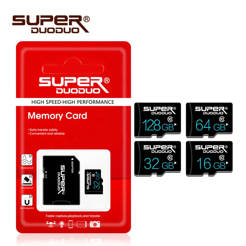Самая дешевая карта памяти Micro SD 16 ГБ U1 8 Гб класс 10 Microsd 32 64 128 SDHC SDXC C10 tf для камеры