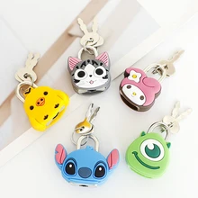 Creative Travel Accessories Luggage Locks Protector Holder Accessory Packe Organizers Cartoon Animal Journal Locks Dropshipping