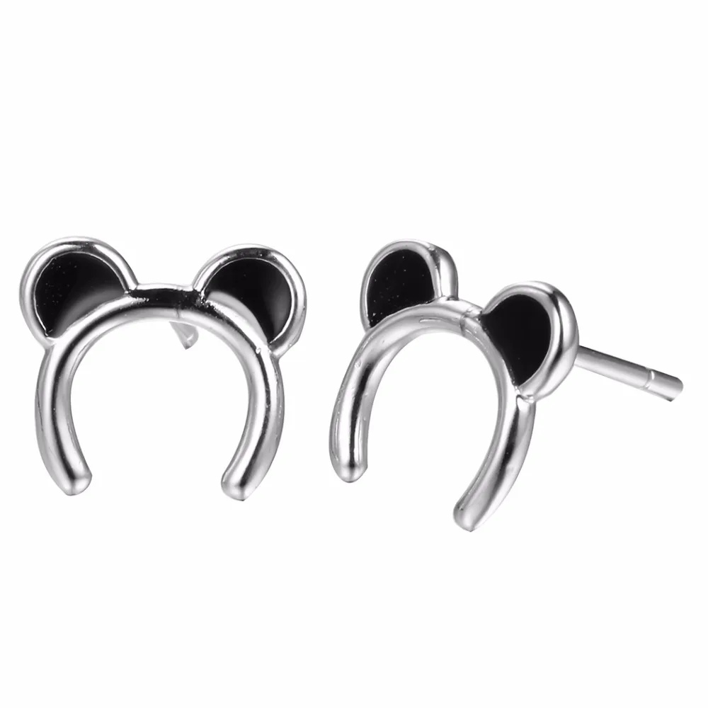 QIAMNI-925-Sterling-Silver-Black-Crystal-Lovely-Cat-Ear-Stud-Earrings-for-Women-Girl-Pendientes-Accessories (1)