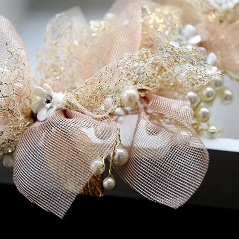BTLIGE модные корейские шелковые пряжа цветы невесты головной убор аксессуары для волос свадебное платье аксессуары для волос