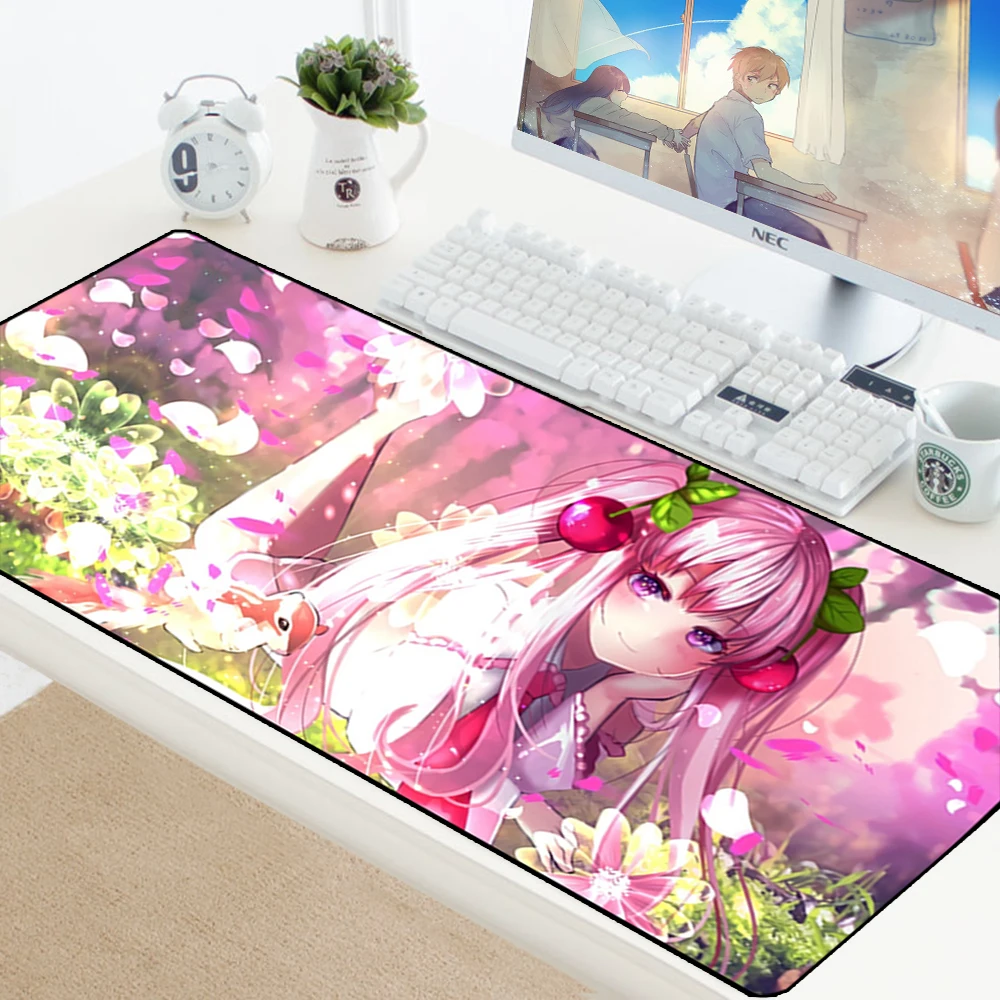  Gaming Mouse Pad Locking Edge Large Anime Mouse Mats PC Computer Laptop Non-Skid Rubber Mouse pad f