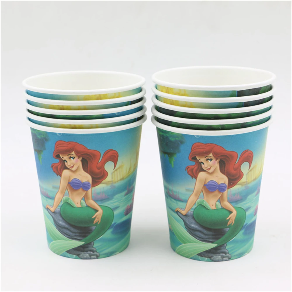 10pcs-lot-the-mermaid-theme-party-supplies-teenager-favor-disposable-paper-cup-glass-kettle-happy-birthday (1)