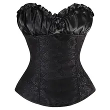 Бюстье корсет для женщин винтажный бежевый готический черный шнуровка стимпанк бандаж облегающий формирующий тело сексуальные топы Ретро корзелеты, пояса-Корсеты