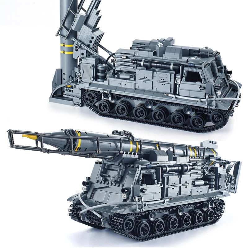 

06005 1750Pcs Military Series The 8U218 TEL 8K11 Set Building Blocks Bricks Educational Toys for Kids gifts Compatible With Lego