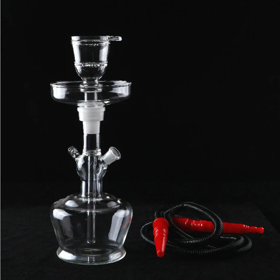 Buy 1 pcs Transparent Holder Hookah Art Glass Hookah