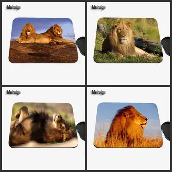 

Zoo's Lion Custom Image, High-quality Anti-skid Fashion Computer and Laptop Rectangle Rubber Mouse Pad