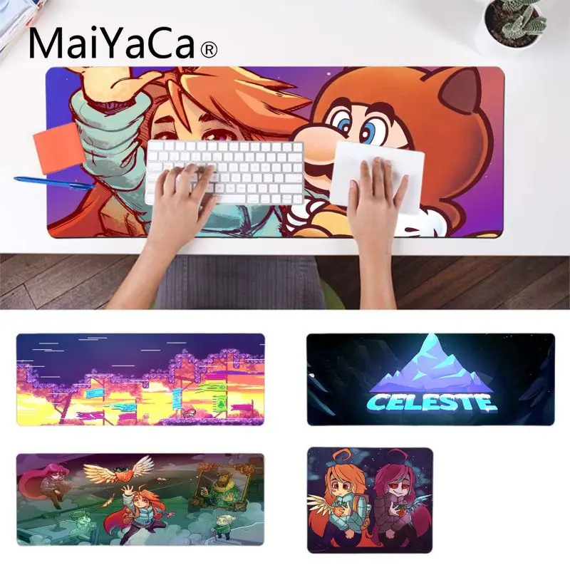 

MaiYaCa Vintage Cool Celeste game Keyboard Gaming MousePads Gamer Speed Mice Retail Small Rubber Mousepad