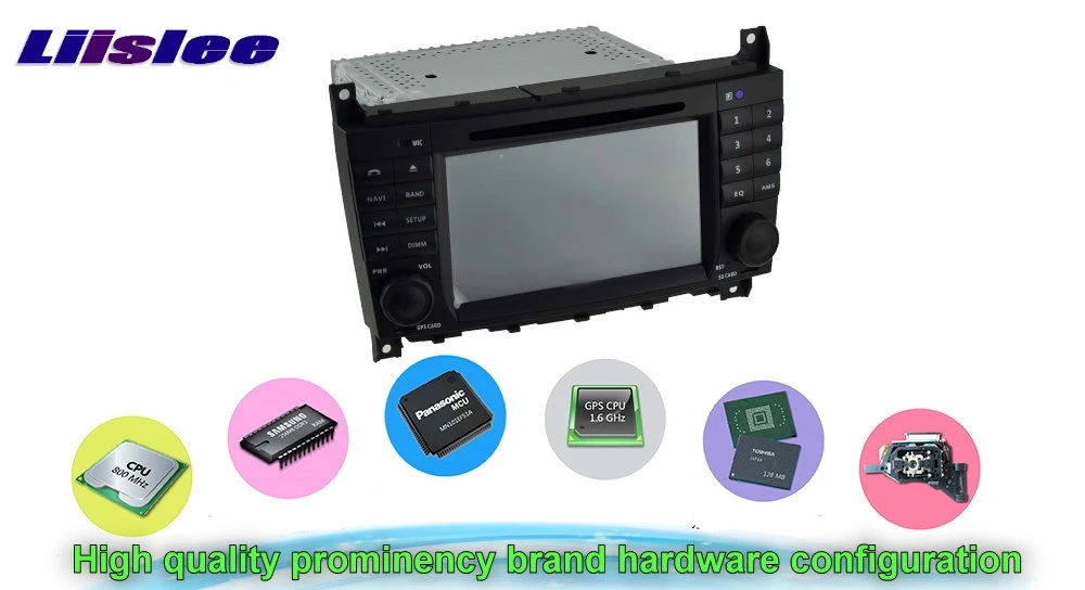 Discount For Mercedes Benz C W203 CLK W209 CLS 2001~2011 LiisLee Car Multimedia TV DVD GPS Radio Carplay Original Style Navigation Navi 0