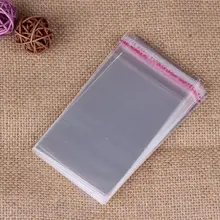 1 Pack/lot Clear Transparent Plastic Self Adhesive Opp Bags Size 5*7/6*10/8*12/10*14/11*17cm Opp Bags for Jewelry Bag Packaging bulk buy dritz beading pins size 14 7 8 250 pkg 89 6 pack